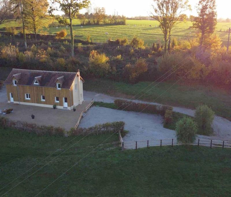 La Maison Du Perche Avec Jacuzzi Saint-Martin-des-Pezerits Exterior foto